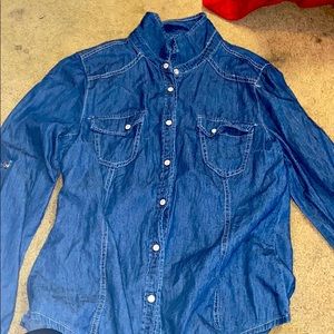 Blue Jean shirt!